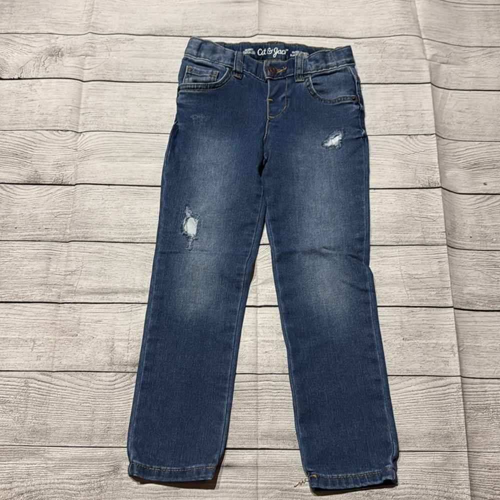 Cat & Jack Distressed Skinny Jeans size 5T